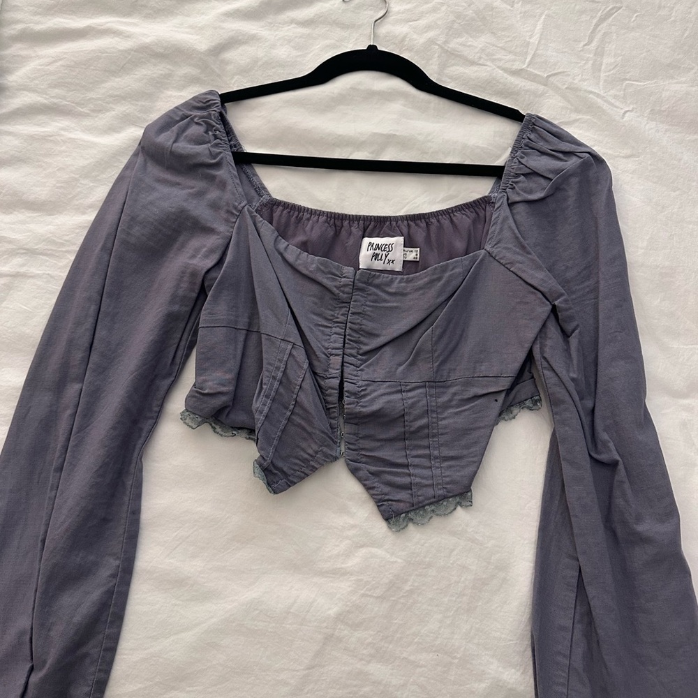 Princess Polly Women's Purple Blouse